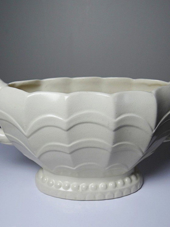 Image 1 of Small vintage Art Deco planter, Price Brothers England, earthenware, 1950s