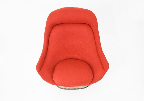 Image 1 of Fauteuil et repose-pieds conçus par Warren Platner pour Knoll International, années 1960