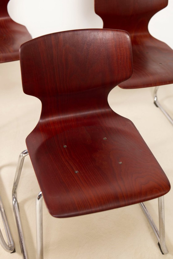 Image 1 of 6x Pagholz Flötotto Stoelen