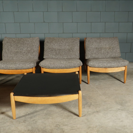 Image 1 of Vintage Modular Seating Unit/Sitting Group - Carl Straub - 1960s