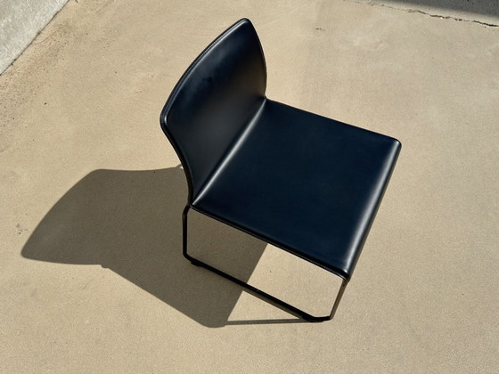 1 Matteo Grassi Saddle Leather Chair – matteograssi, Dining chairs, polished steel (photo 5 of 10)