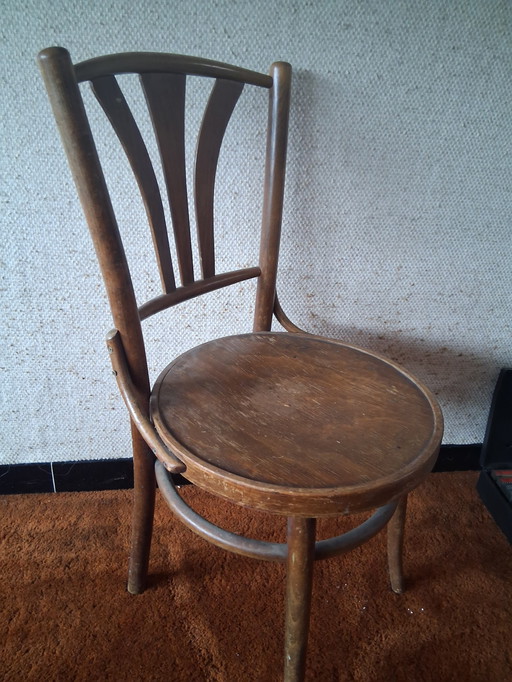 Set Of 3 Old Chairs