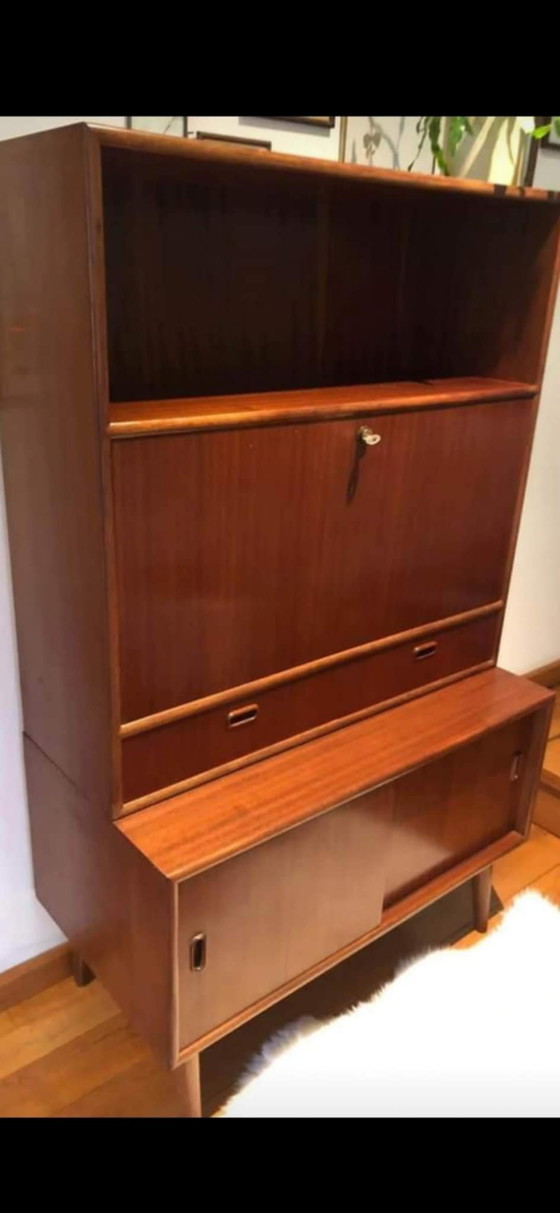 Image 1 of Vintage secretaire of barbalie uit de jaren 60