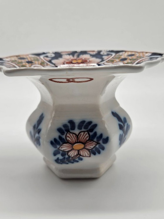 Coppia di sputacchiere 'Kwispedoor' Makkum – Antiche & Vintage (Pittore J. Visser) – Oggetti decorativi (photo 5 of 10)