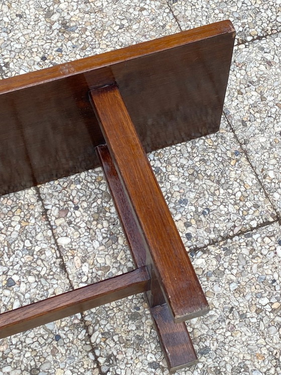 Solid Oak Wood Farmhouse Bench 180cm for Rustic 1950s Farmhouse Table – Benches (photo 6 of 11)