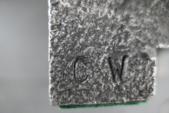 Image 1 of Vintage Brutalist candlestick Design Willy Ceysens