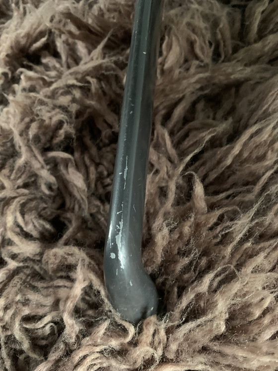 Image 1 of 2 Vitra AE 107 chairs sea green with gray base