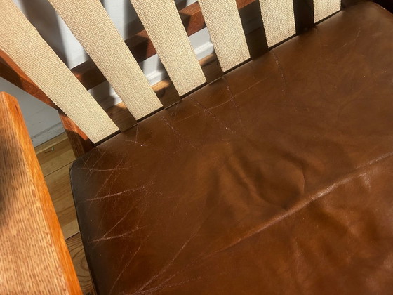 Mid-Century Two-seater in Leather Aksel Dahl – KP Møbler, 2 seaters, Wood (photo 12 of 27)