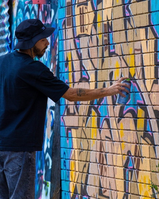 Image 1 of REYES - Street Abstraction - Artist painting