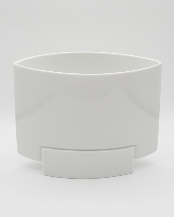 Image 1 of Vintage Rosenthal Porcelain XL Vase Duo Michael Boehm DEBUT 1980s Elegance Chic