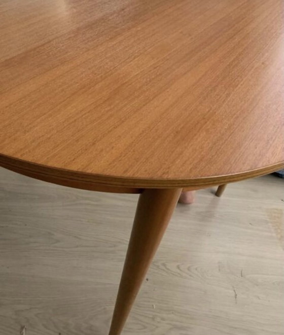 Image 1 of Table à manger scandinave vintage en teck 