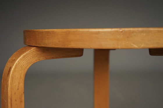 Image 1 of Alvar Aalto model 60 stool for Artek, 1960s 