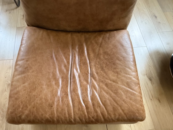 Image 1 of Luxuriöser Ledersessel – Europäisches Design (ca. 2000)