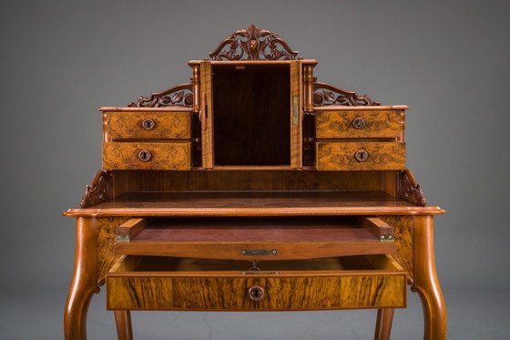 Image 1 of Louis Philippe Nussbaum Sekretär Schreibtisch