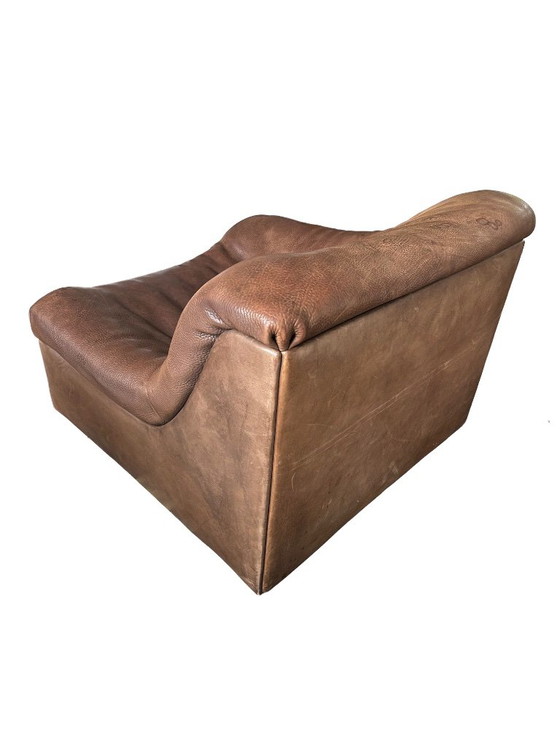 De Sede DS-46 vintage 2-zits bank buffelleer jaren 70 RETRO – 2 zitsbanken, Leather (photo 12 of 20)