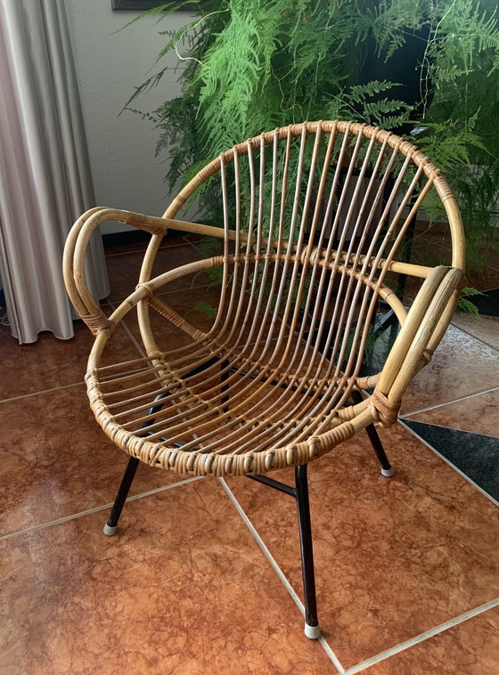 Image 1 of Rohe Noordwolde Rattan Bucket Chair