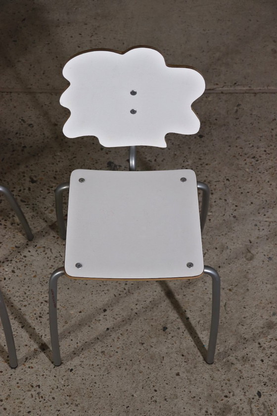 Image 1 of Agatha Ruiz de la Prada – “Agatha Infantil” Children’s Table and Chairs – Set of 4 – Amat-3 – Spain – 1990s