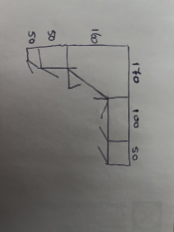 Image 1 of Armadio angolare per la biancheria in legno di ciliegio