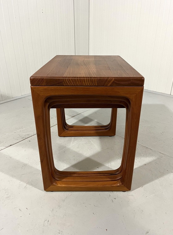 Image 1 of Br Gelsted Nesting Tables Mimiset With Drawer Denmark