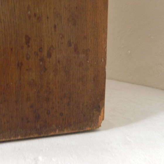 Image 1 of Cassonetto per tapparella alto 229 cm con due ante una sopra l'altra, anni '30