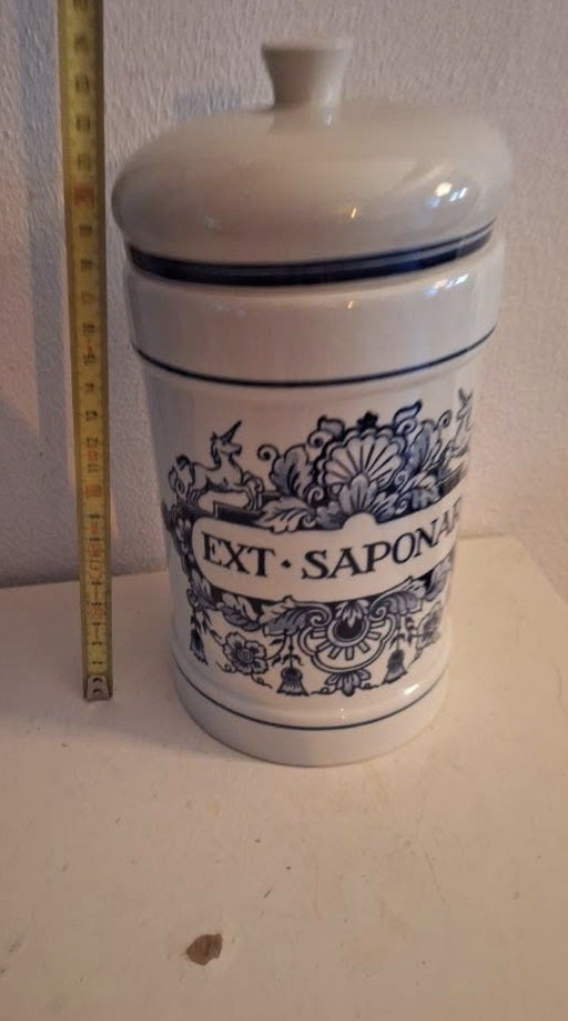 Prachtige antieke apothekerspot – cadeaus, Ceramic