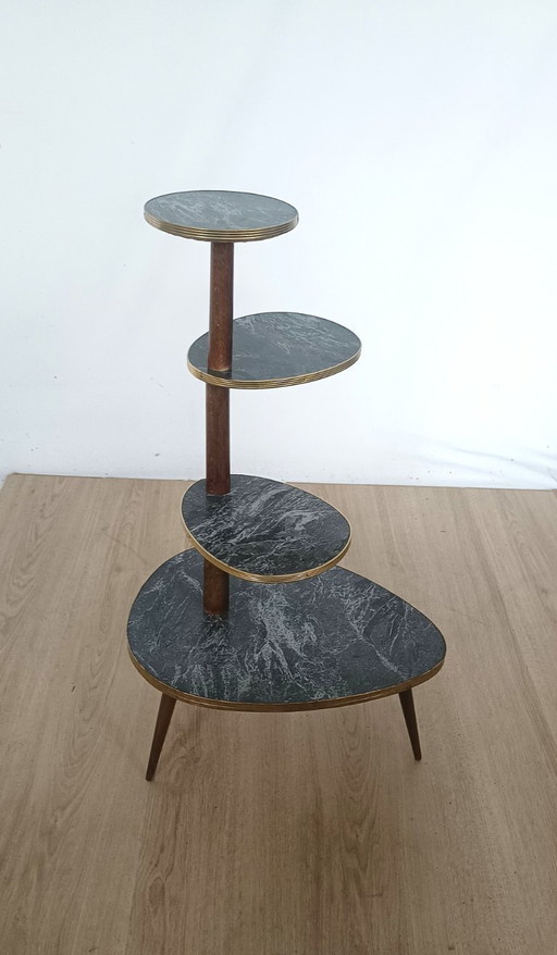 Fifties plant table with 4 tiers