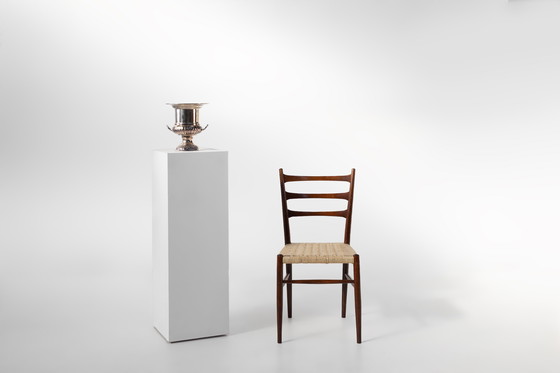 Image 1 of Medicis vase-shaped silver-plated champagne cooler, France 1950s