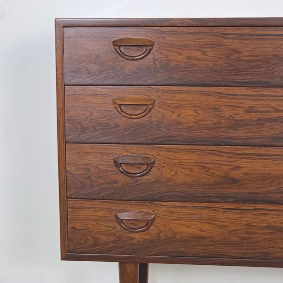 Kai Kristiansen vintage 60s Danish Rosewood Chest of drawers, FM Møbler, Brown (photo 2 of 20)