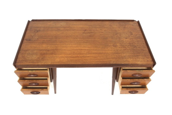 Scrivania scandinava in teak "PL. Uddebo", Svante Skogh, Svezia, 1960 – Scrivanie, Legno (photo 6 of 16)