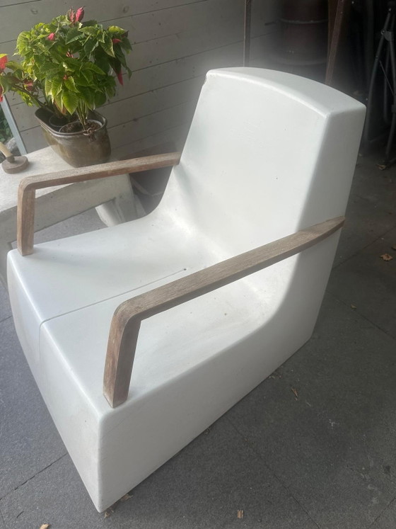 One to Sit Ensembles de jardin (set), Pierre, Bois, Marron (photo 3 sur 5)