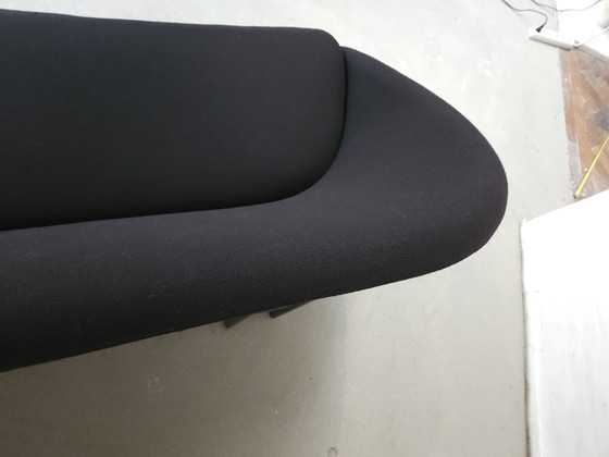 Canapé design Artifort F815 – Theo Ruth – Laine noire – Vintage – Canapés 2 places, Wool (photo 14 of 15)