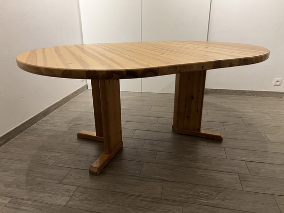 Image 1 of Vintage 70s Danish table CJ Rosengaarden 120 x 220