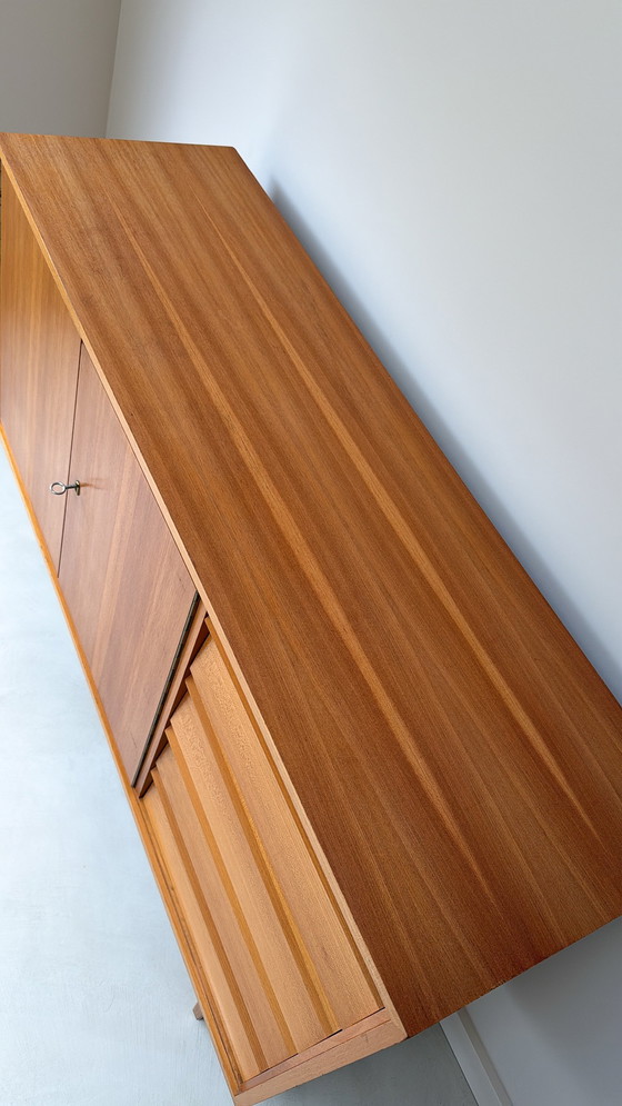 Image 1 of Vintage wooden mid-century sideboard B&K