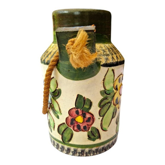 Vaso in ceramica Hükli, portafiori sospeso a forma di lattina del latte – Hükli Keramik, Vasi (photo 5 of 7)
