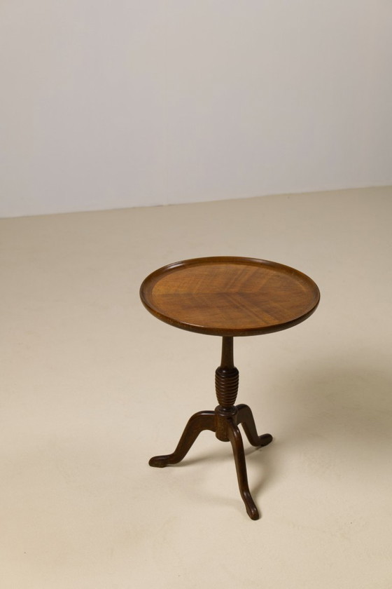 Image 1 of Mahagoni-Beistelltisch von Anton Kildeberg, Dänemark, 1960er Jahre