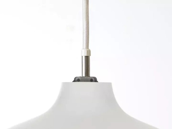 Lampada a sospensione opale danese modello Wohlert Ø 30 cm. Annata – Lampade a sospensione, Glass (photo 5 of 6)
