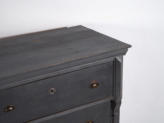 Commode grise antique (c.1920) #26 (photo 18 of 40)