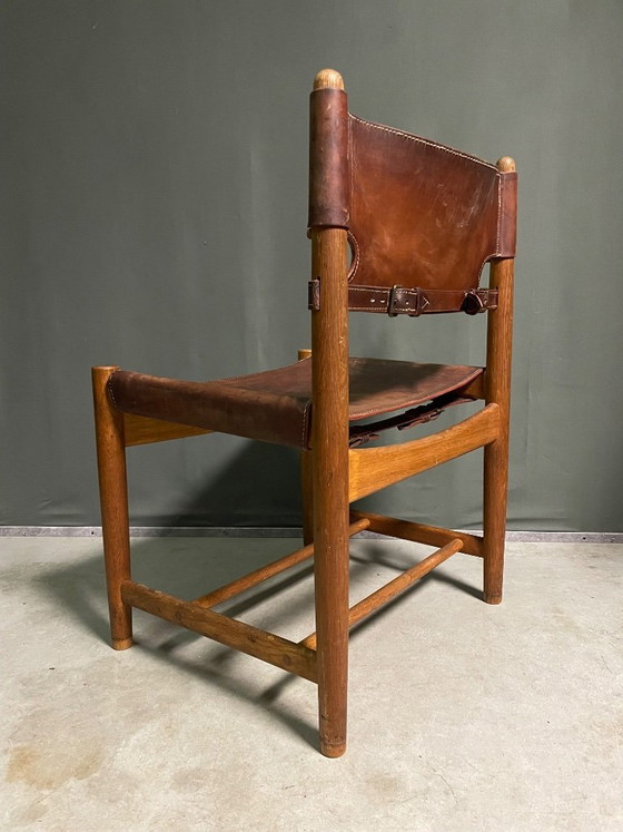 Image 1 of 4 BØRGE MOGENSEN 'SPANISH' DINING CHAIRS FOR FREDERICIA, 1960