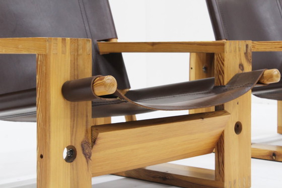 Image 1 of Fauteuils vintage Ate van Apeldoorn Houtwerk Hattem 1960