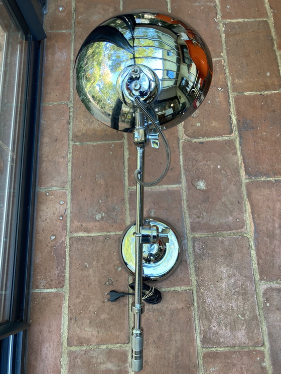 Image 1 of Vintage jaren 90 chromen scharnierende binnenlamp
