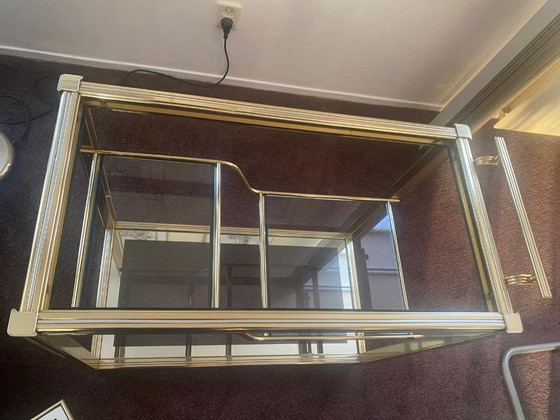 Image 1 of Carrello bar/tavolo da portata antico francese Pierre Vandel