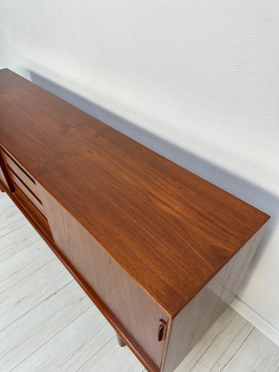Image 1 of Vintage Minimalistic Danish Teak Sideboard 60s