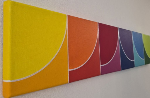 Arte astratta moderna - dipinti: 20260603 A – schilderijen tekeningen, Canvas (photo 2 of 8)