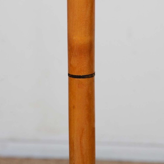 Image 1 of Lampadaire vintage en bois et métal des années 1960