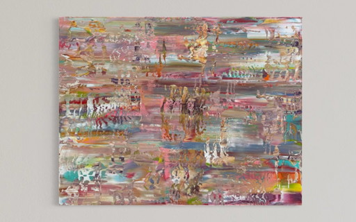 Schilderij “Joy” 70x90 cm – schilderijen tekeningen, Canvas