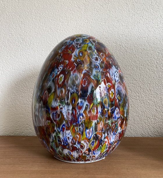 Image 1 of Vintage XXL Ilu di Vetro table, lampadaire 80's/ 90's