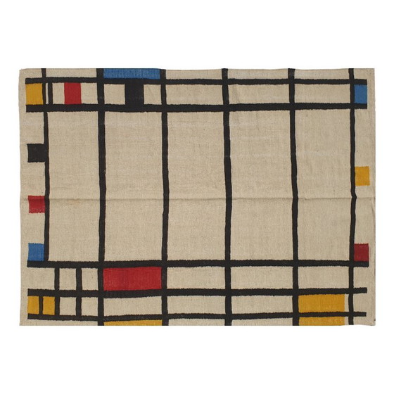 Piet Mondrian Trafalgar Square Rug Tapestry | Wool Cotton | 152×206 cm – Rugs & carpets (photo 3 of 11)
