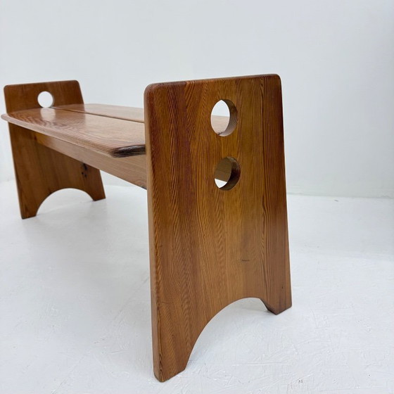 Image 1 of Banco de estilo moderno de mediados de siglo, diseñado por Gilbert Marklund para Furusnickarn AB en la década de 1960.