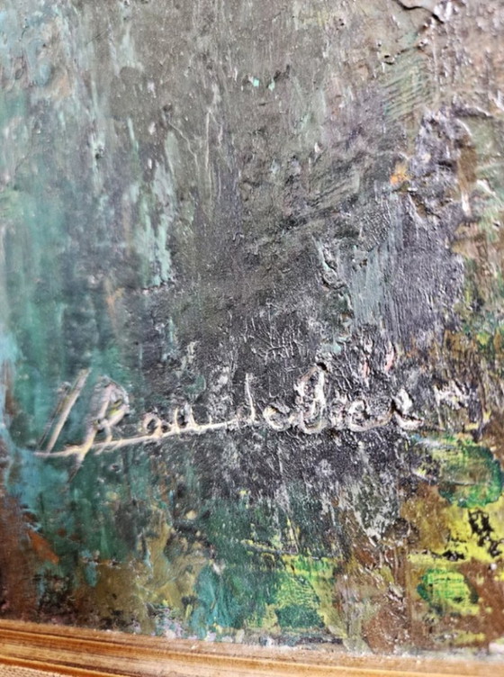 Image 1 of Porträt Christi mit Dornenkrone, Original-Ölgemälde auf Leinwand, signiert.