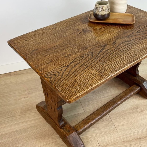 Eiken bijzettafel – massief hout, vol karakter (photo 5 of 6)